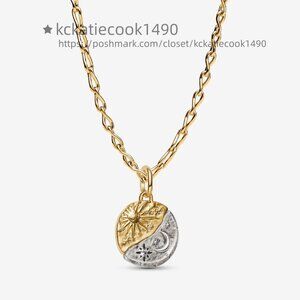 Pandora Sun and Moon Necklace Set